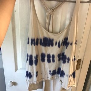 Tye-dye rocky tank top